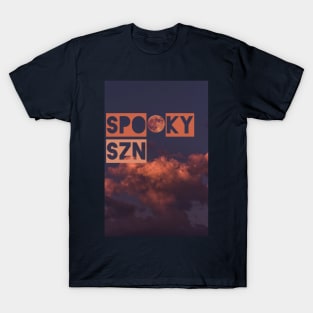 Spooky Szn | Halloween | Full Moon | Spooky Season T-Shirt